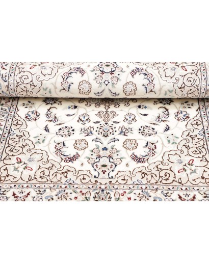 Tappeto Nain 6La Persia beige grigio 83x127