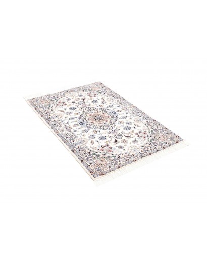 Tappeto Nain 6La Persia beige azzurro 85x123