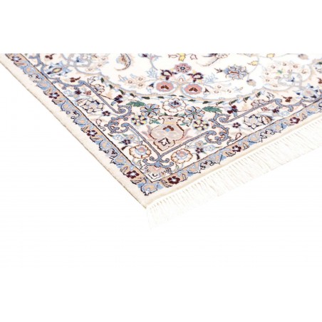 Tappeto Nain 6La Persia beige azzurro 85x123