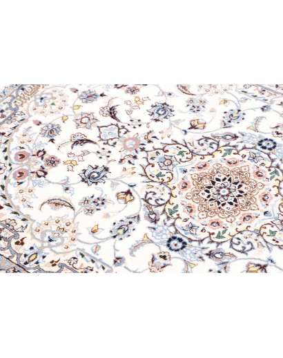 Tappeto Nain 6La Persia beige azzurro 85x123