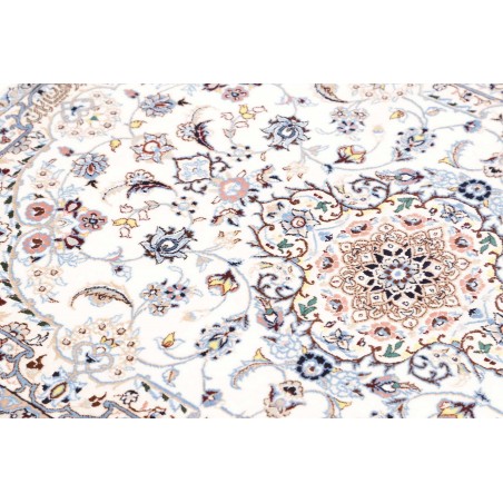 Tappeto Nain 6La Persia beige azzurro 85x123