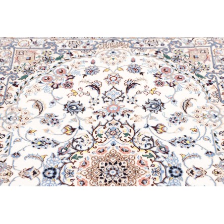 Tappeto Nain 6La Persia beige azzurro 85x123