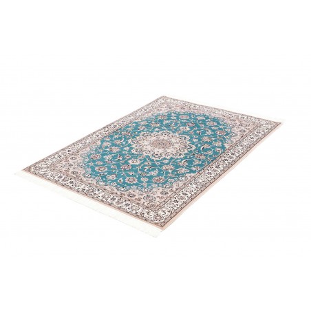 Tappeto Nain 6La Persia blu 109x145