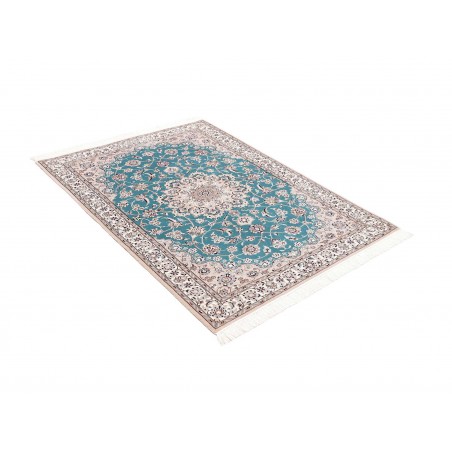 Tappeto Nain 6La Persia blu 109x145