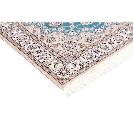 Tappeto Nain 6La Persia blu 109x145