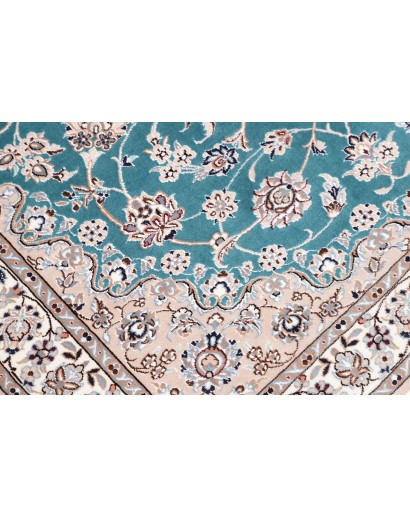 Tappeto Nain 6La Persia blu 109x145