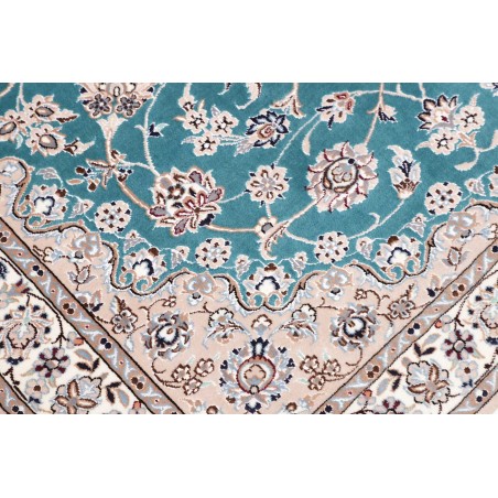 Tappeto Nain 6La Persia blu 109x145