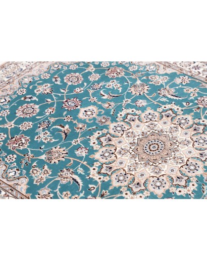 Tappeto Nain 6La Persia blu 109x145