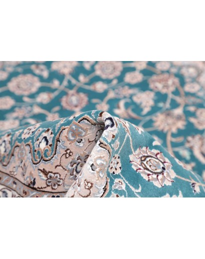 Tappeto Nain 6La Persia blu 109x145