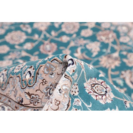 Tappeto Nain 6La Persia blu 109x145