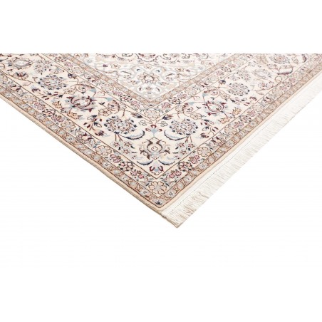Tappeto Nain 9La Persia bianco marrone 250x350