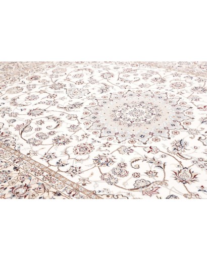 Tappeto Nain 9La Persia bianco marrone 250x350