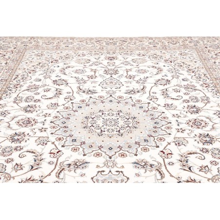 Tappeto Nain 9La Persia bianco marrone 250x350