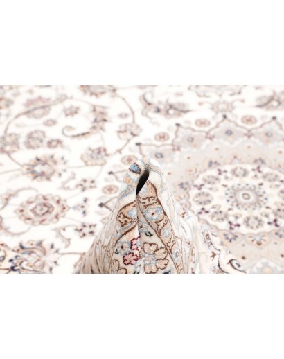 Tappeto Nain 9La Persia bianco marrone 250x350
