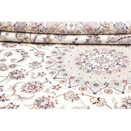 Tappeto Nain 9La Persia bianco marrone 250x350