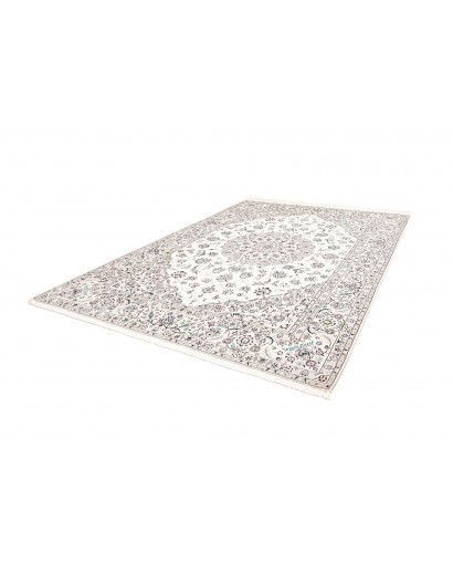 Tappeto Nain 9La Persia bianco grigio 253x360
