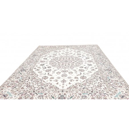 Tappeto Nain 9La Persia bianco grigio 253x360