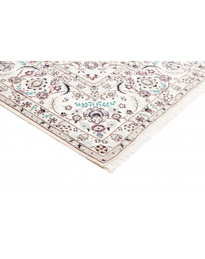Tappeto Nain 9La Persia bianco grigio 253x360