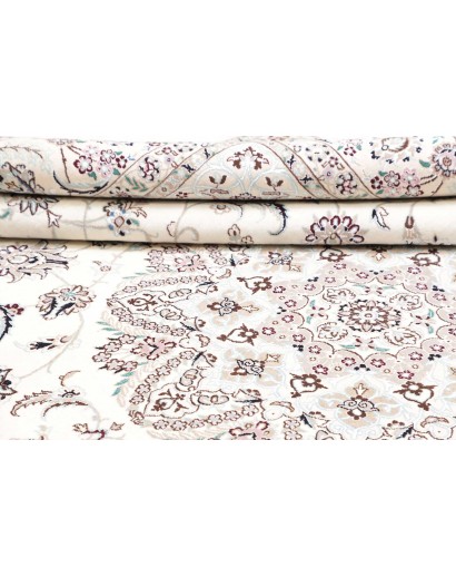 Tappeto Nain 9La Persia bianco grigio 253x360