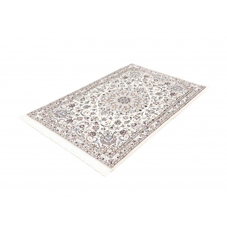 Tappeto Nain 9La Persia bianco grigio 104x153