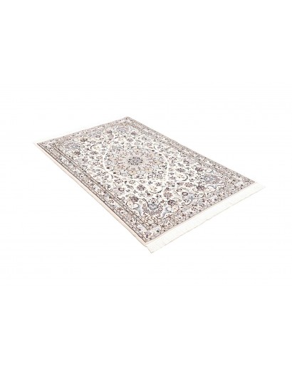 Tappeto Nain 9La Persia bianco grigio 104x153