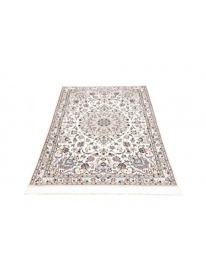 Tappeto Nain 9La Persia bianco grigio 104x153