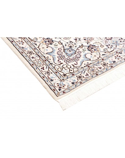 Tappeto Nain 9La Persia bianco grigio 104x153