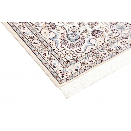 Tappeto Nain 9La Persia bianco grigio 104x153