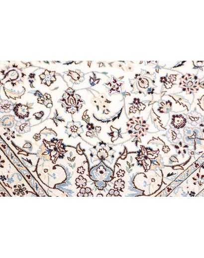 Tappeto Nain 9La Persia bianco grigio 104x153