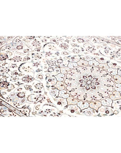 Tappeto Nain 9La Persia bianco grigio 104x153