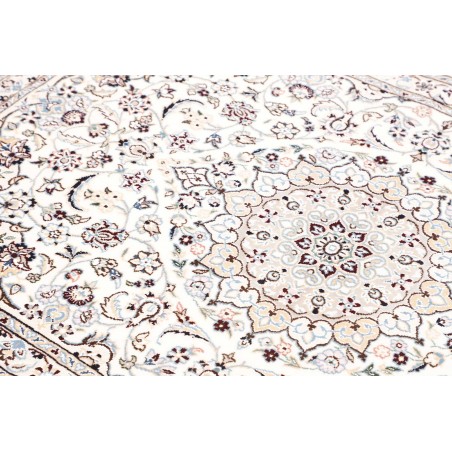 Tappeto Nain 9La Persia bianco grigio 104x153