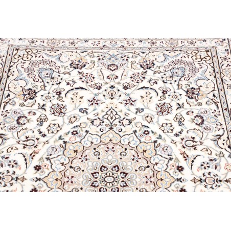 Tappeto Nain 9La Persia bianco grigio 104x153