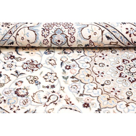 Tappeto Nain 9La Persia bianco grigio 104x153