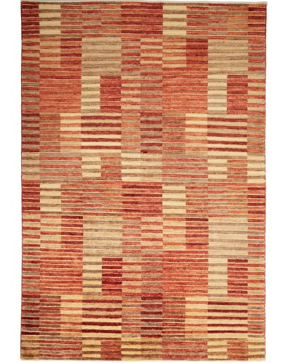 Tappeto Barjesta Pakistan arancione rosso 165x241