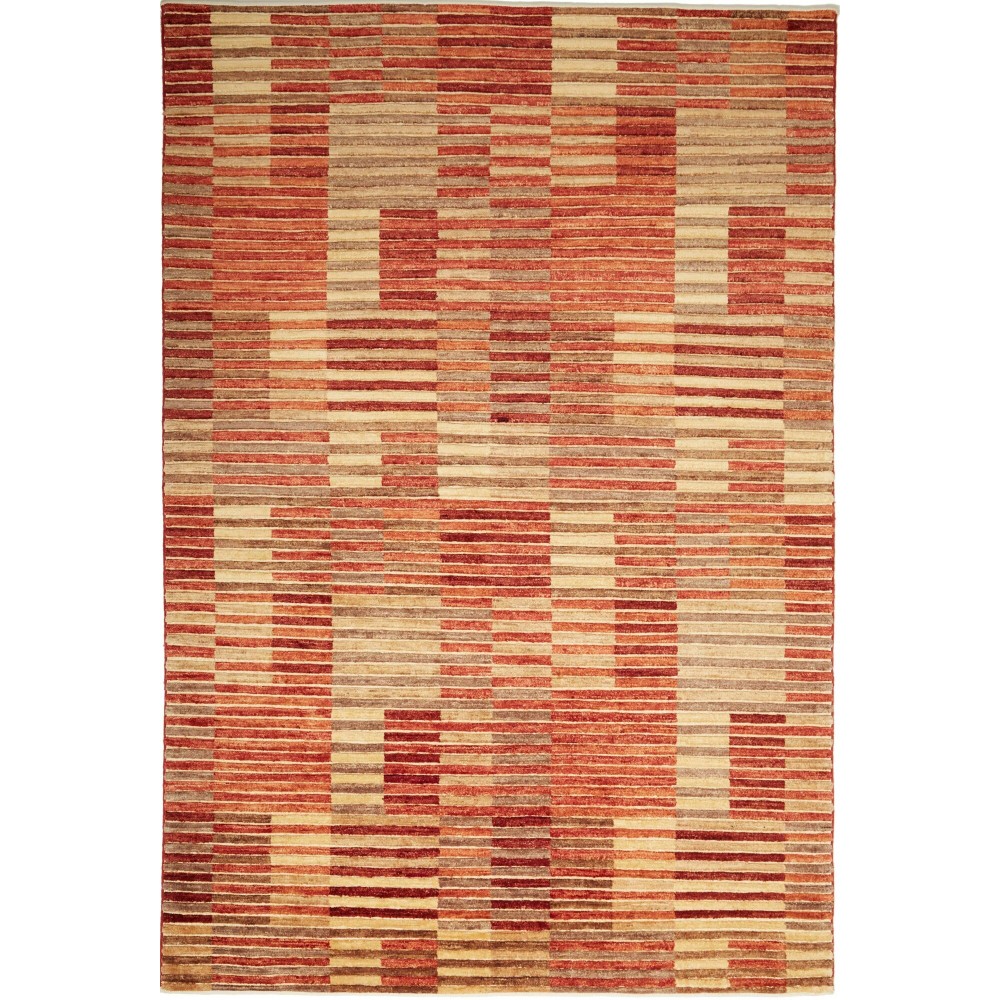 Tappeto Barjesta Pakistan arancione rosso 165x241 Tappeto Barjesta Pakistan arancione rosso 165x241