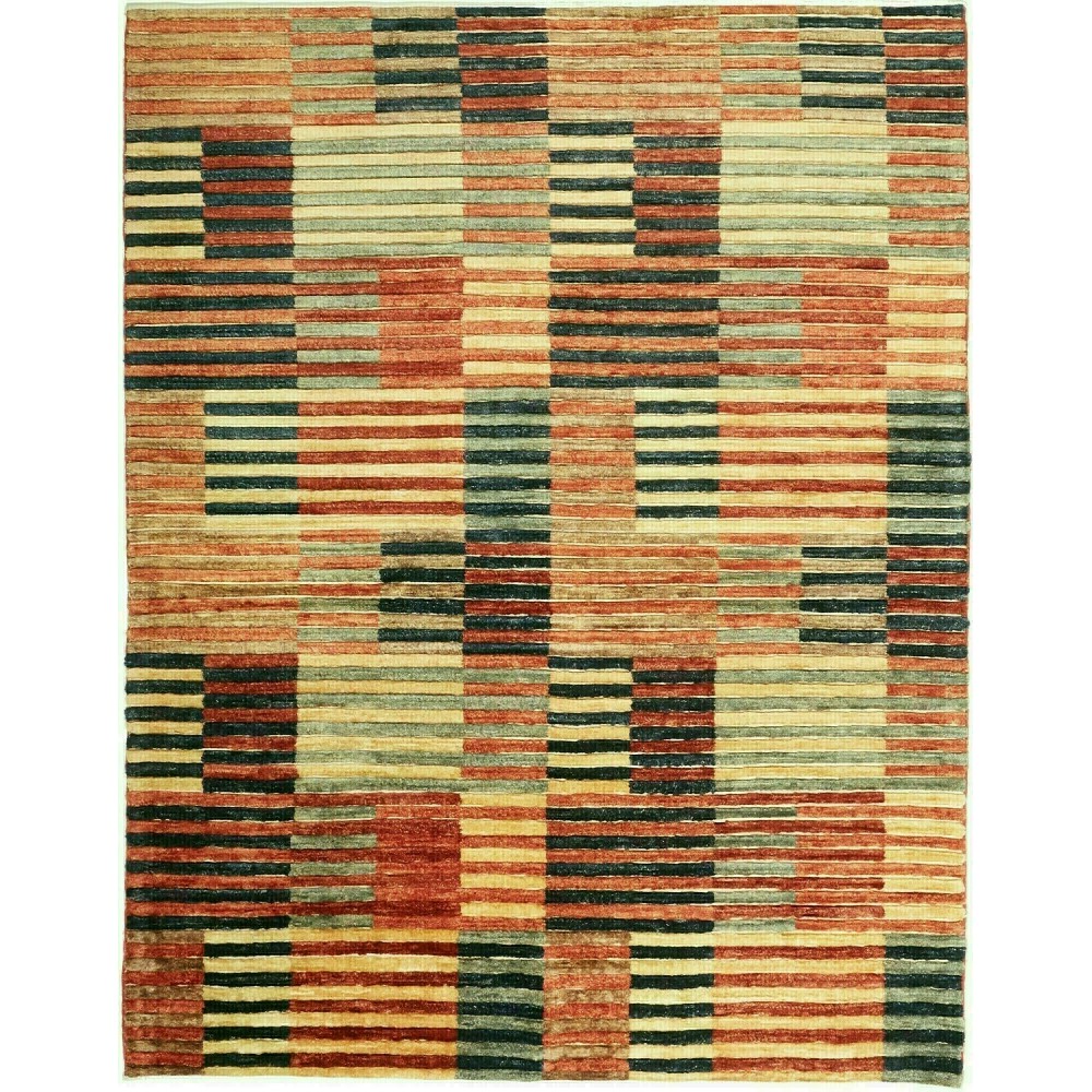 Tappeto Barjesta Pakistan arancione giallo 152x193 Tappeto Barjesta Pakistan arancione giallo 152x193