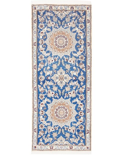 Tappeto Nain 9La Persia blu 82x200