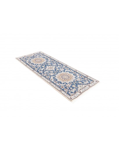 Tappeto Nain 9La Persia blu 82x200