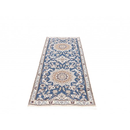 Tappeto Nain 9La Persia blu 82x200