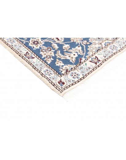 Tappeto Nain 9La Persia blu 82x200