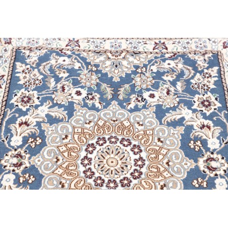 Tappeto Nain 9La Persia blu 82x200