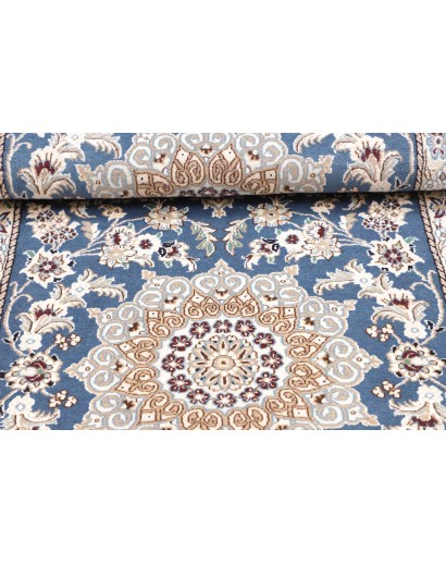 Tappeto Nain 9La Persia blu 82x200