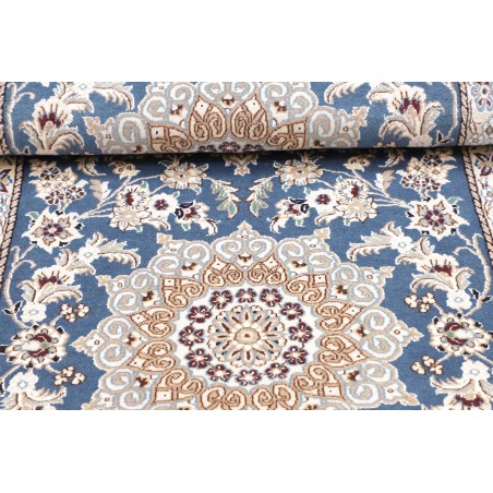 Tappeto Nain 9La Persia blu 82x200