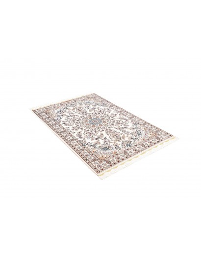 Tappeto Nain 6La Persia bianco grigio 103x147