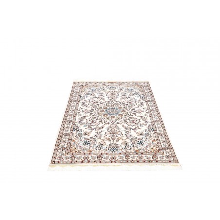 Tappeto Nain 6La Persia bianco grigio 103x147