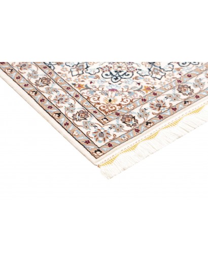 Tappeto Nain 6La Persia bianco grigio 103x147