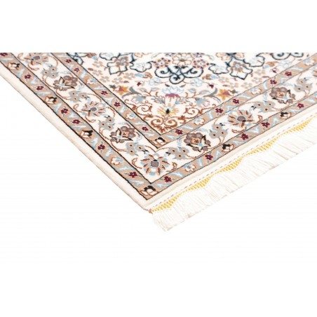 Tappeto Nain 6La Persia bianco grigio 103x147