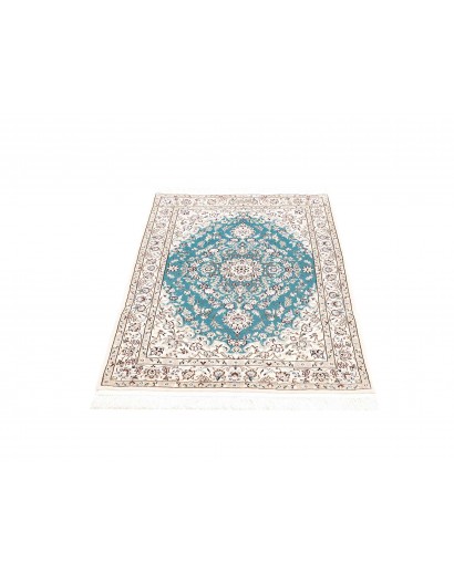 Tappeto Nain 6La Persia blu 84x127