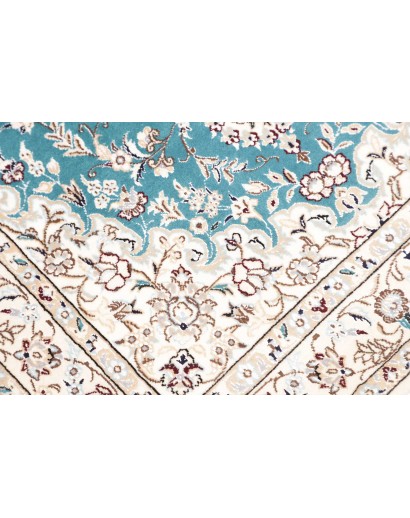 Tappeto Nain 6La Persia blu 84x127