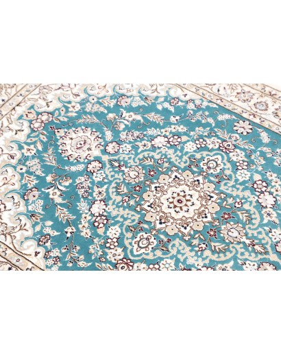 Tappeto Nain 6La Persia blu 84x127